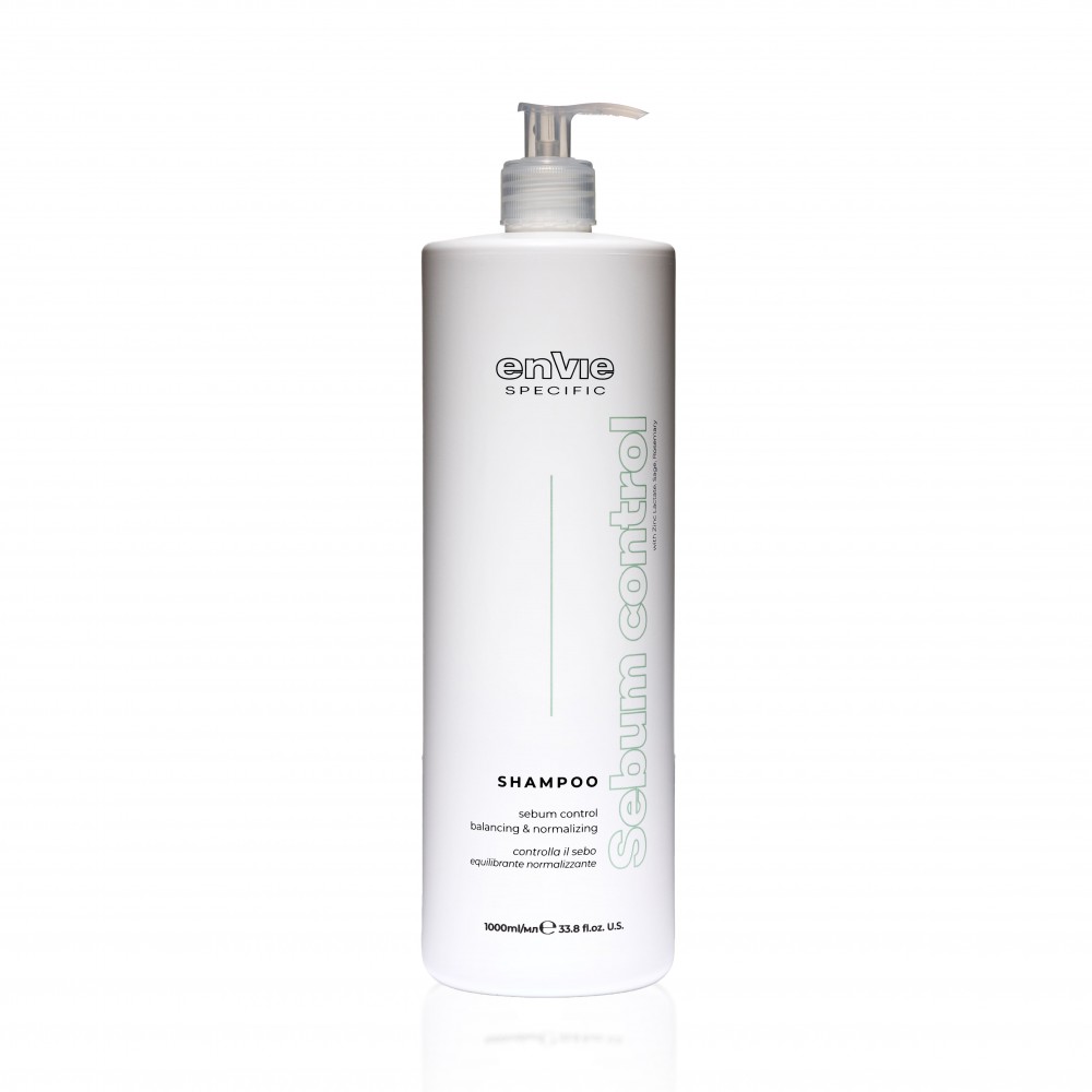 Шампунь для жирного волосся нормалізуючий Envie Specific Sebum Control 1000ml EN374