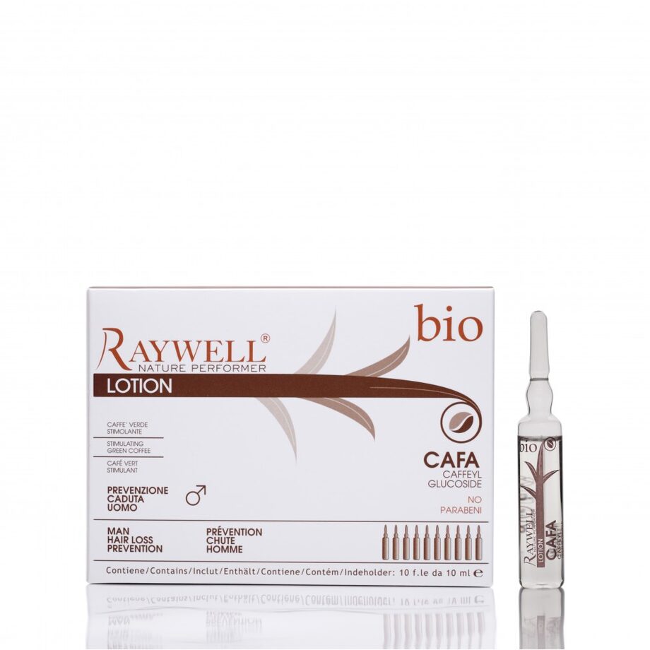 Сироватка проти випадіння волосся чоловіків Raywell bio CAFA (10 х 10 мл) RR335