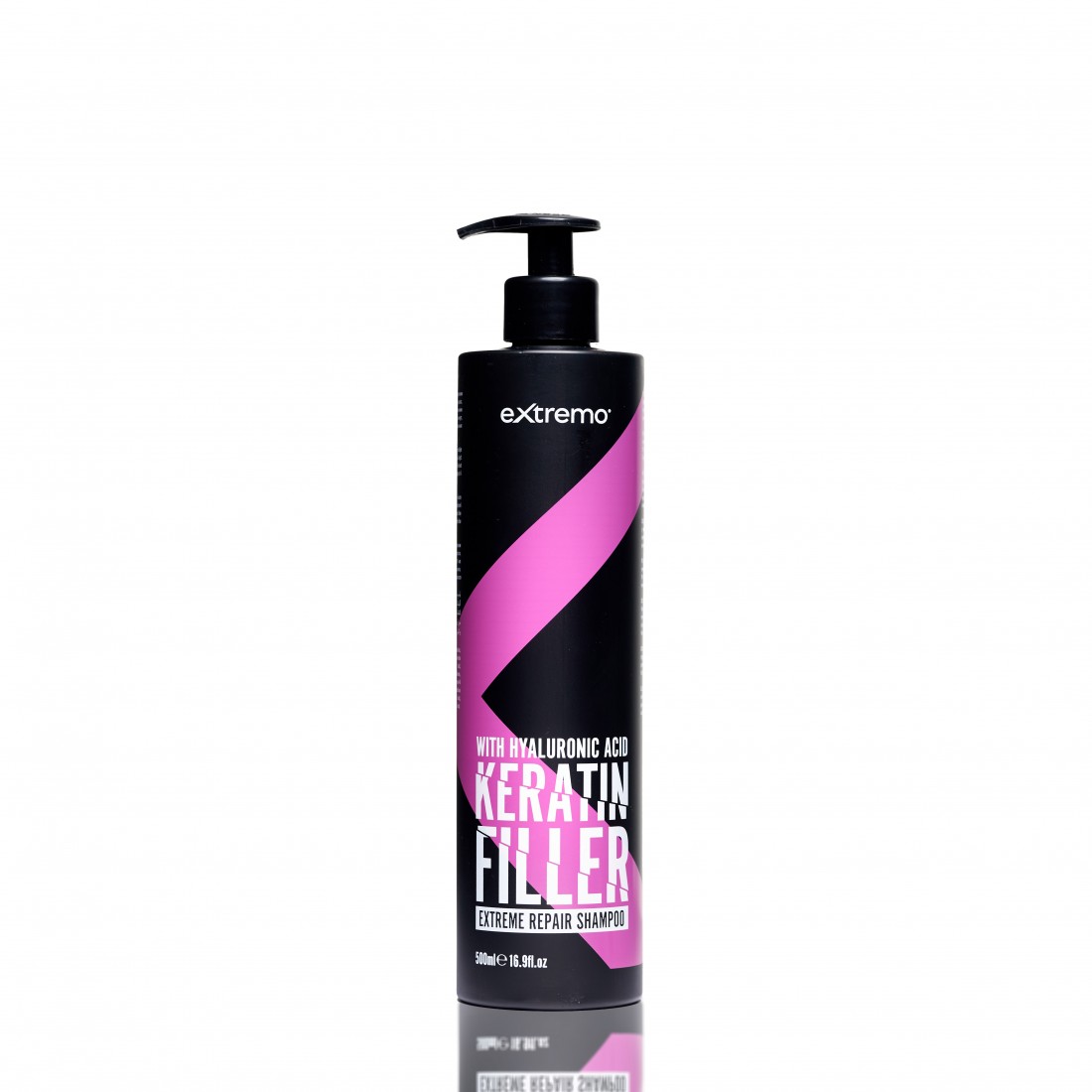 Шампунь для пошкодженого волосся EXTREMO Keratin (500ml) EX428